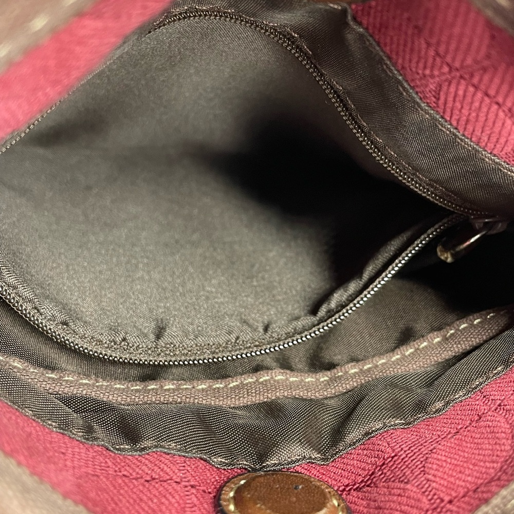 Fossil Monogram Canvas Small Crossbody Bag - image 8